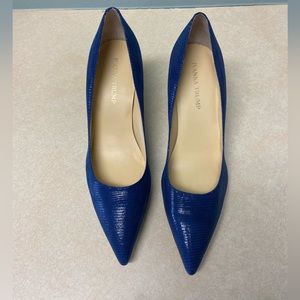 NWOT Blue Ivanka Trump Pumps